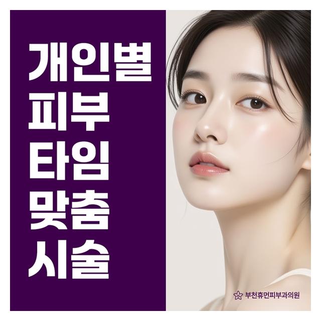 개인별 피부타입에 따라 맞춤시술로 진행하여 만족도를 높입니다